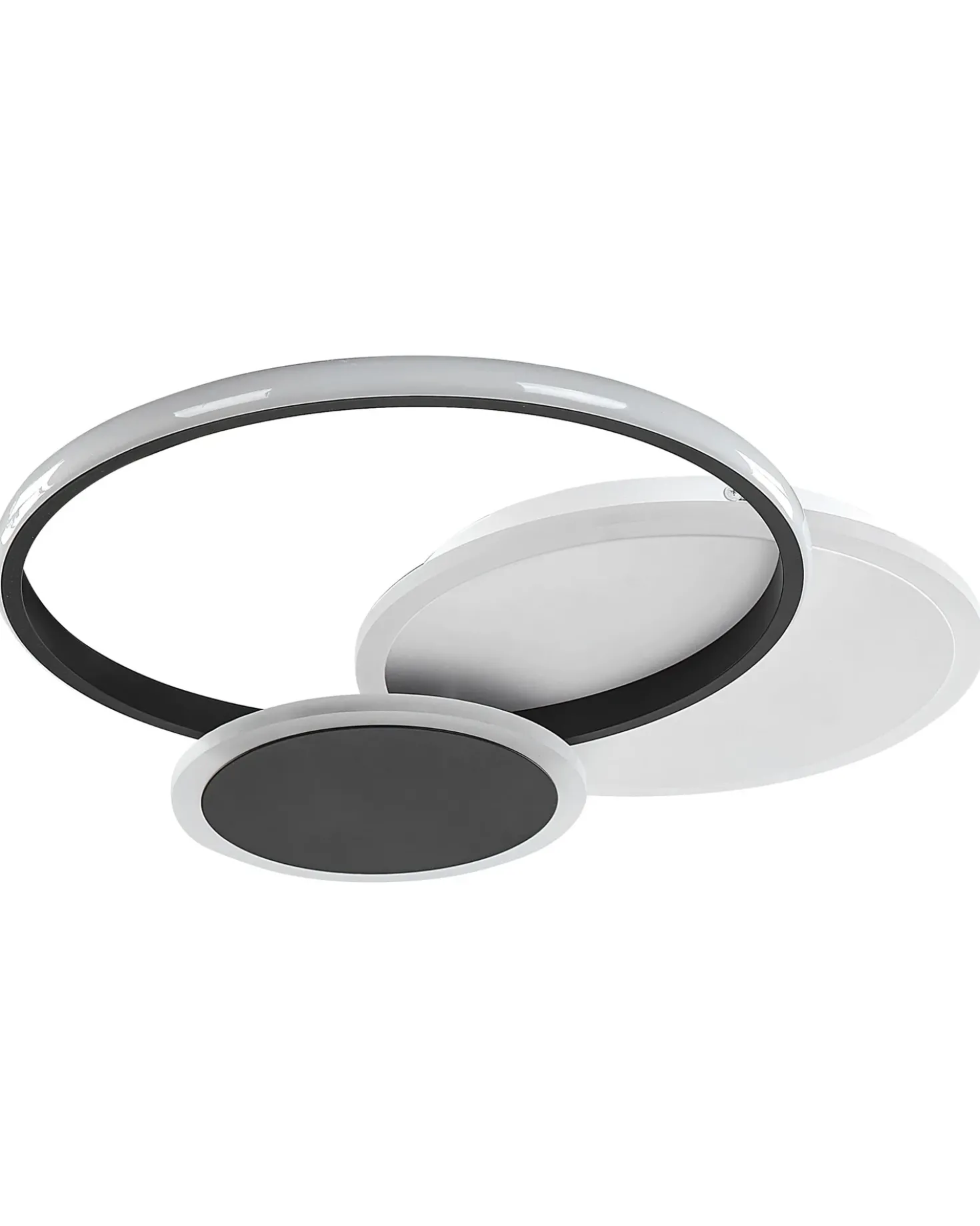 Lampadario a LED ZAMI Metallo Nero