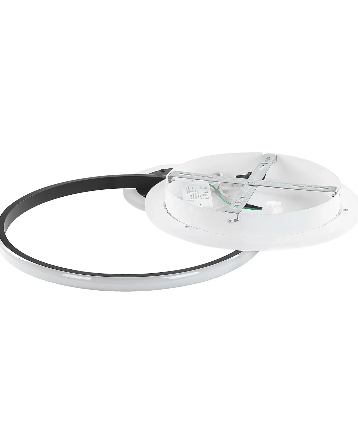 Lampadario a LED ZAMI Metallo Nero