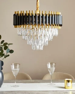 Lampadario ABELLAS Metallo Oro