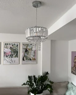 Lampadario ADORN Metallo Trasparente