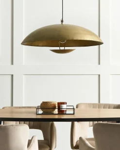 Lampadario AGRANI Metallo Oro