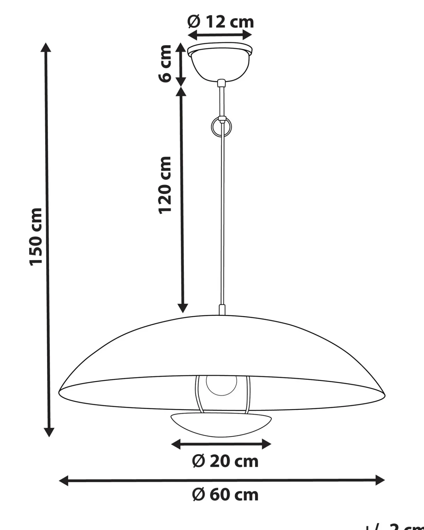 Lampadario AGRANI Metallo Oro