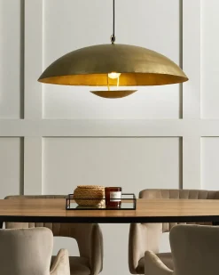 Lampadario AGRANI Metallo Oro