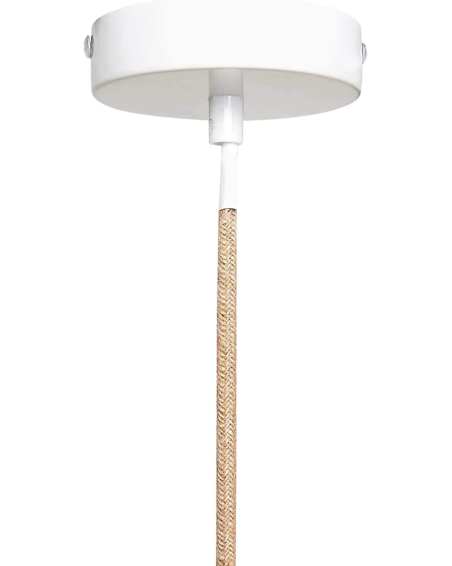 Lampadario AKOBO Corda di carta Beige