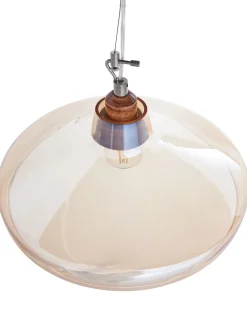 Lampadario ALIKOS Vetro Oro