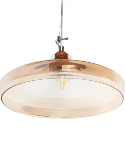 Lampadario ALIKOS Vetro Oro
