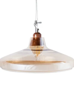 Lampadario ALIKOS Vetro Oro