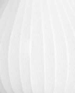 Lampadario ALME Tessuto Bianco