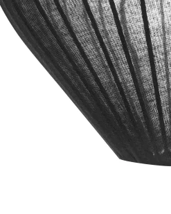 Lampadario ALME Tessuto Nero