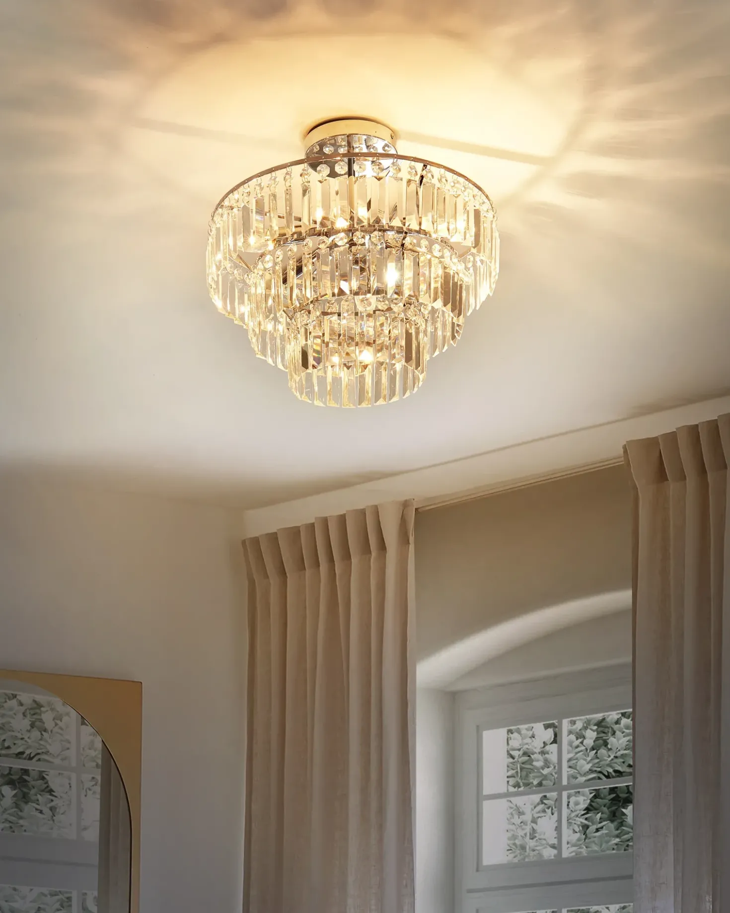 Lampadario AMENEIRO Trasparente