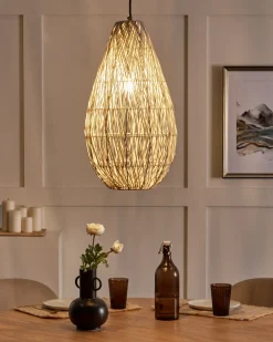 Lampadario ANNOTTO Cotone Beige