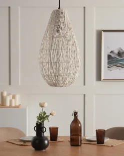 Lampadario ANNOTTO Cotone Beige