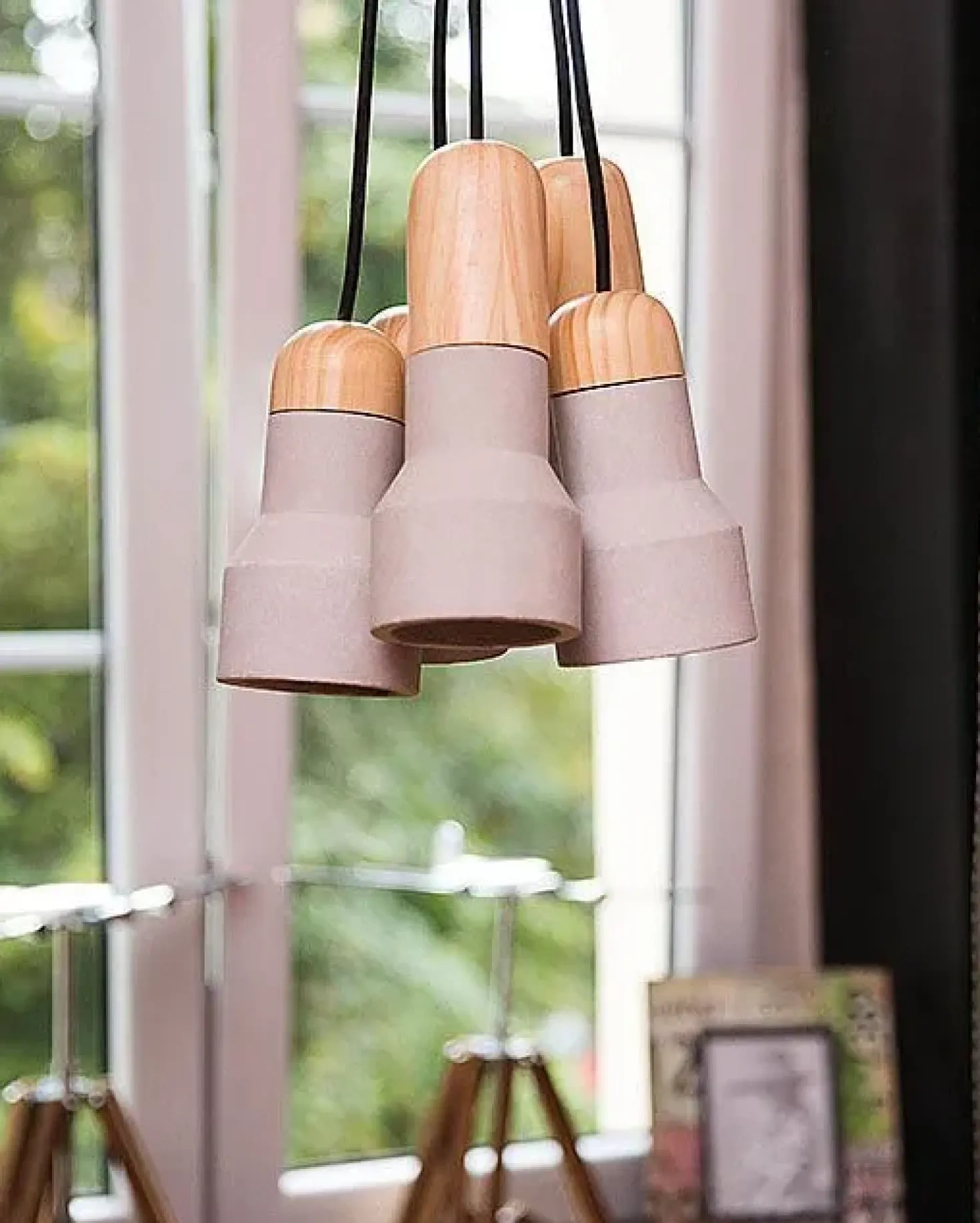 Lampadario APURE Cemento Grigio