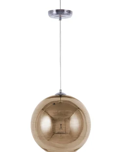 Lampadario ASARO Vetro Oro