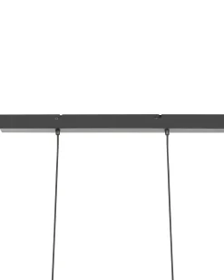 Lampadario AYENSU Legno di mango Nero