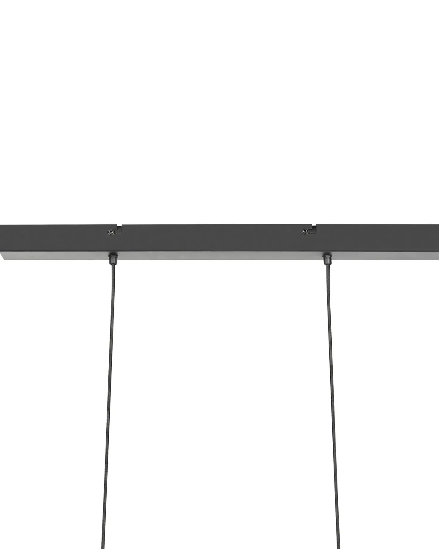 Lampadario AYENSU Legno di mango Nero