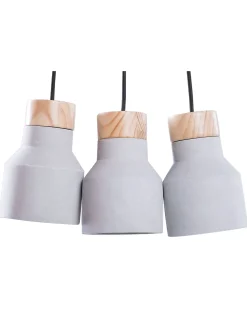 Lampadario BAHT Cemento Grigio