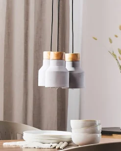 Lampadario BAHT Cemento Grigio