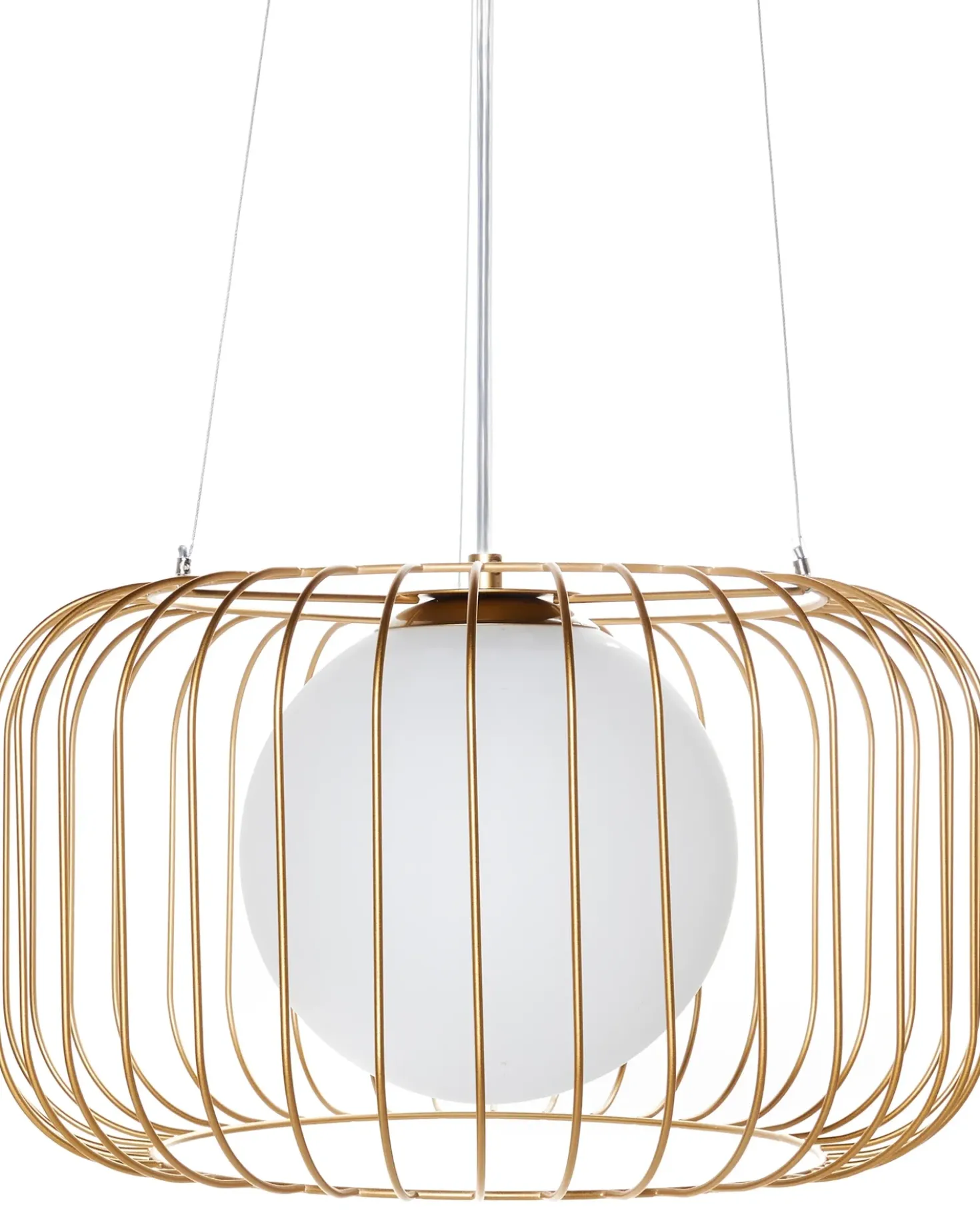 Lampadario BAIROA Metallo Oro