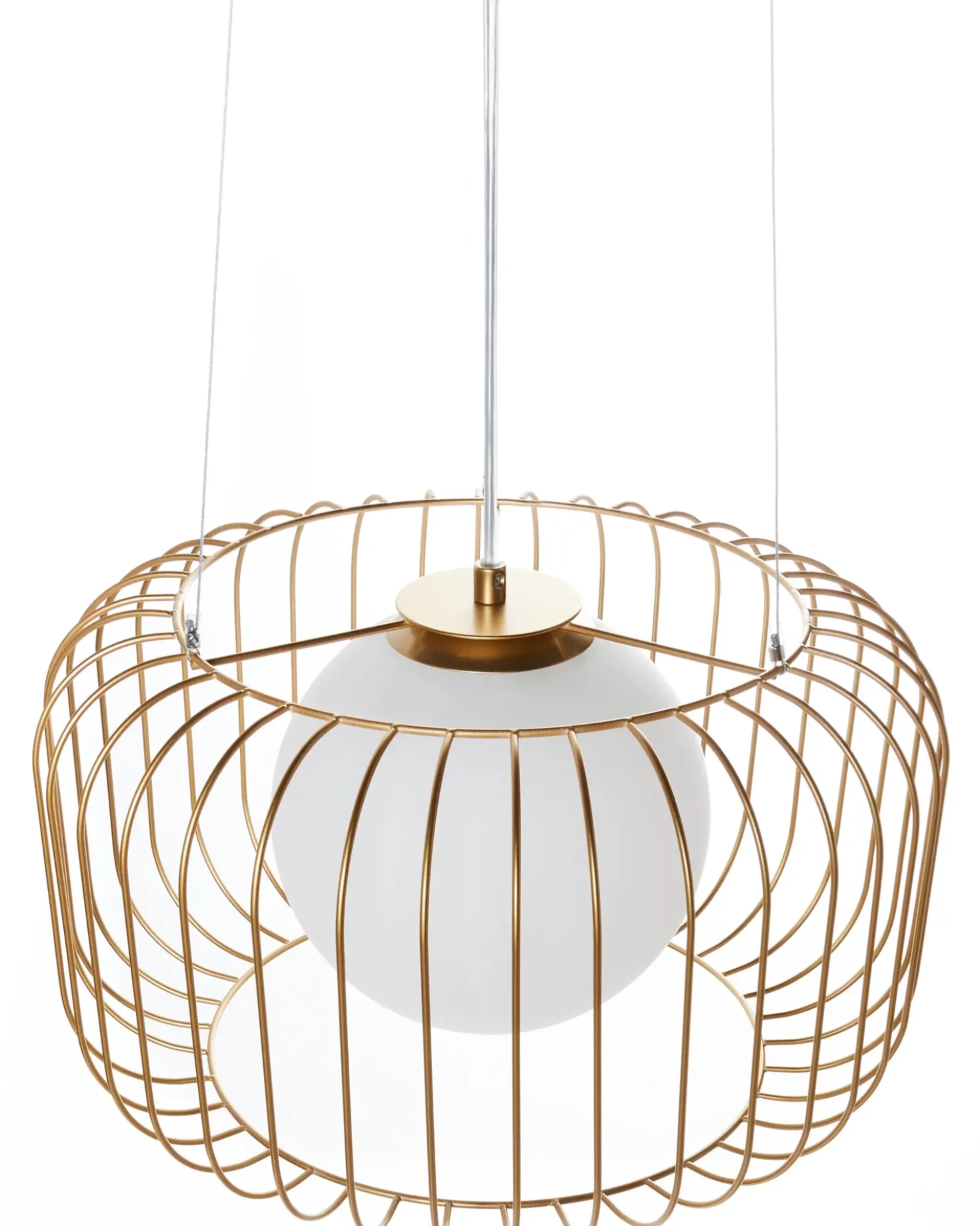 Lampadario BAIROA Metallo Oro