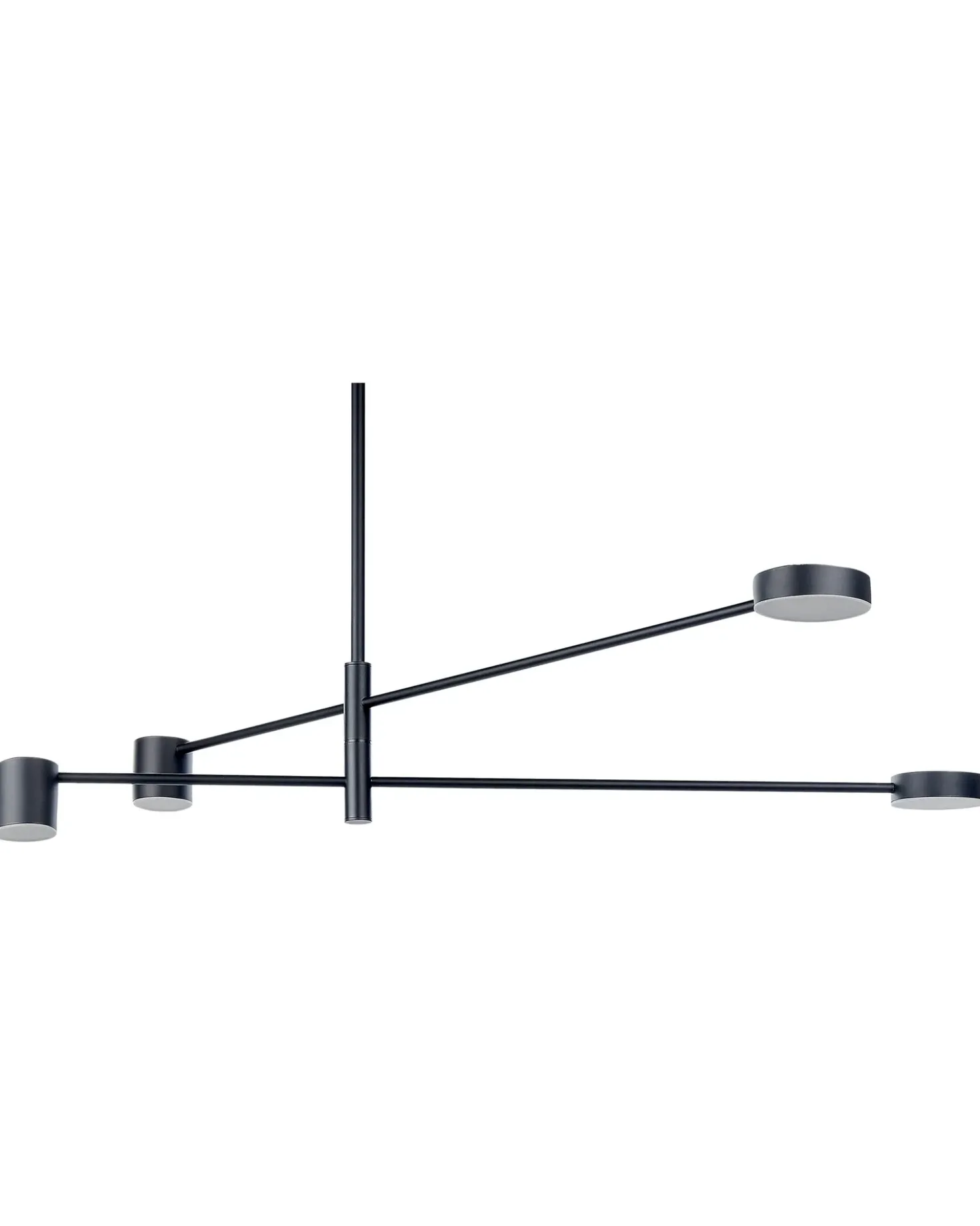Lampadario BANDON Metallo Nero