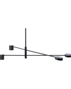 Lampadario BANDON Metallo Nero