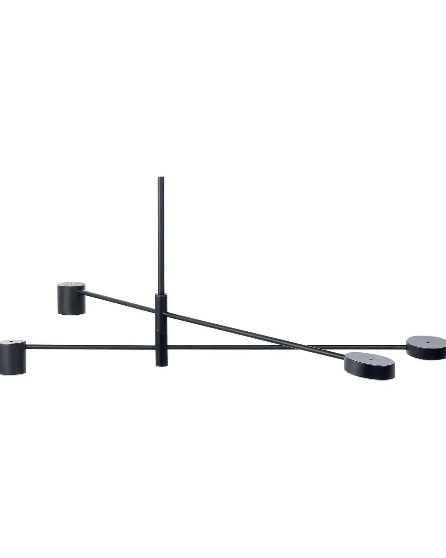 Lampadario BANDON Metallo Nero