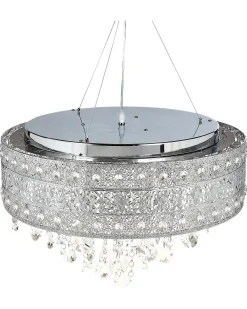 Lampadario BARBEIRA Cristallo Argento