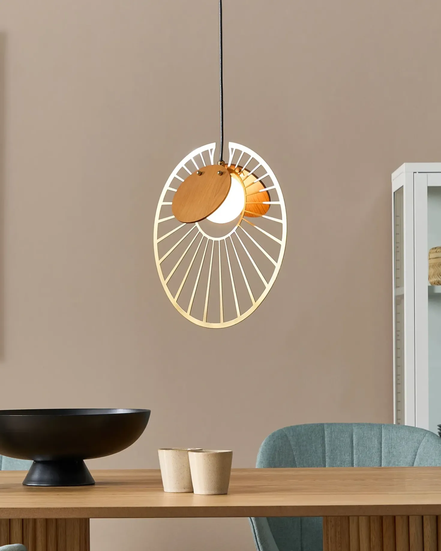 Lampadario BARGO Metallo Oro