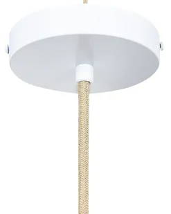 Lampadario BATALI Rattan Fucsia
