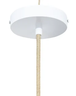 Lampadario BATALI Rattan Senape