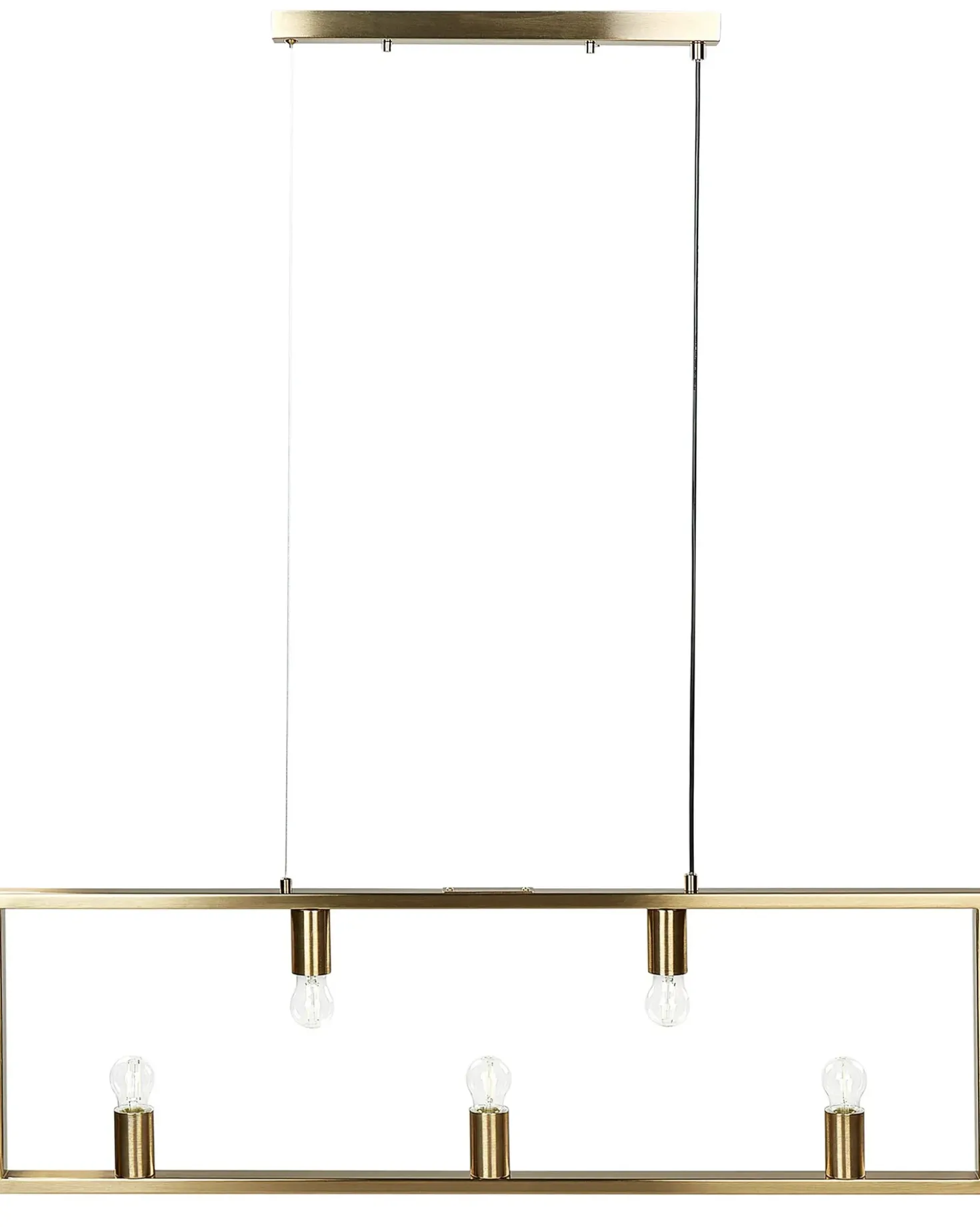 Lampadario BAYAS Metallo Ottone