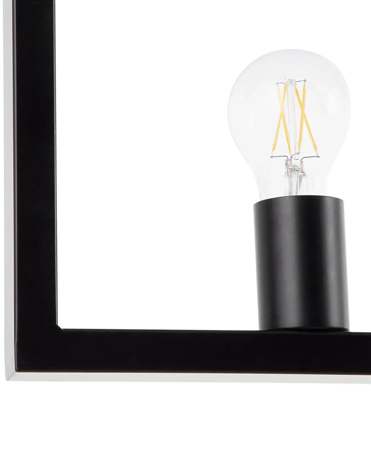 Lampadario BAYAS Metallo Nero