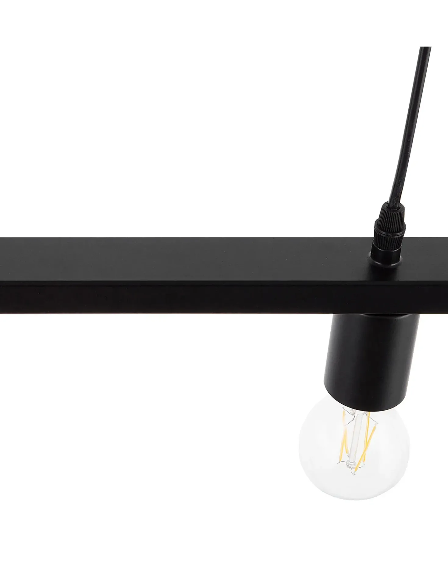 Lampadario BAYAS Metallo Nero