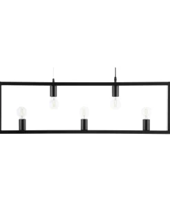 Lampadario BAYAS Metallo Nero