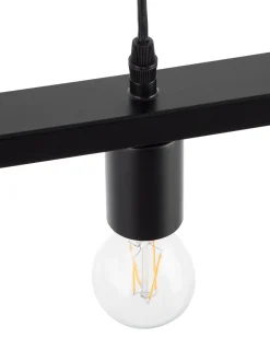 Lampadario BAYAS Metallo Nero