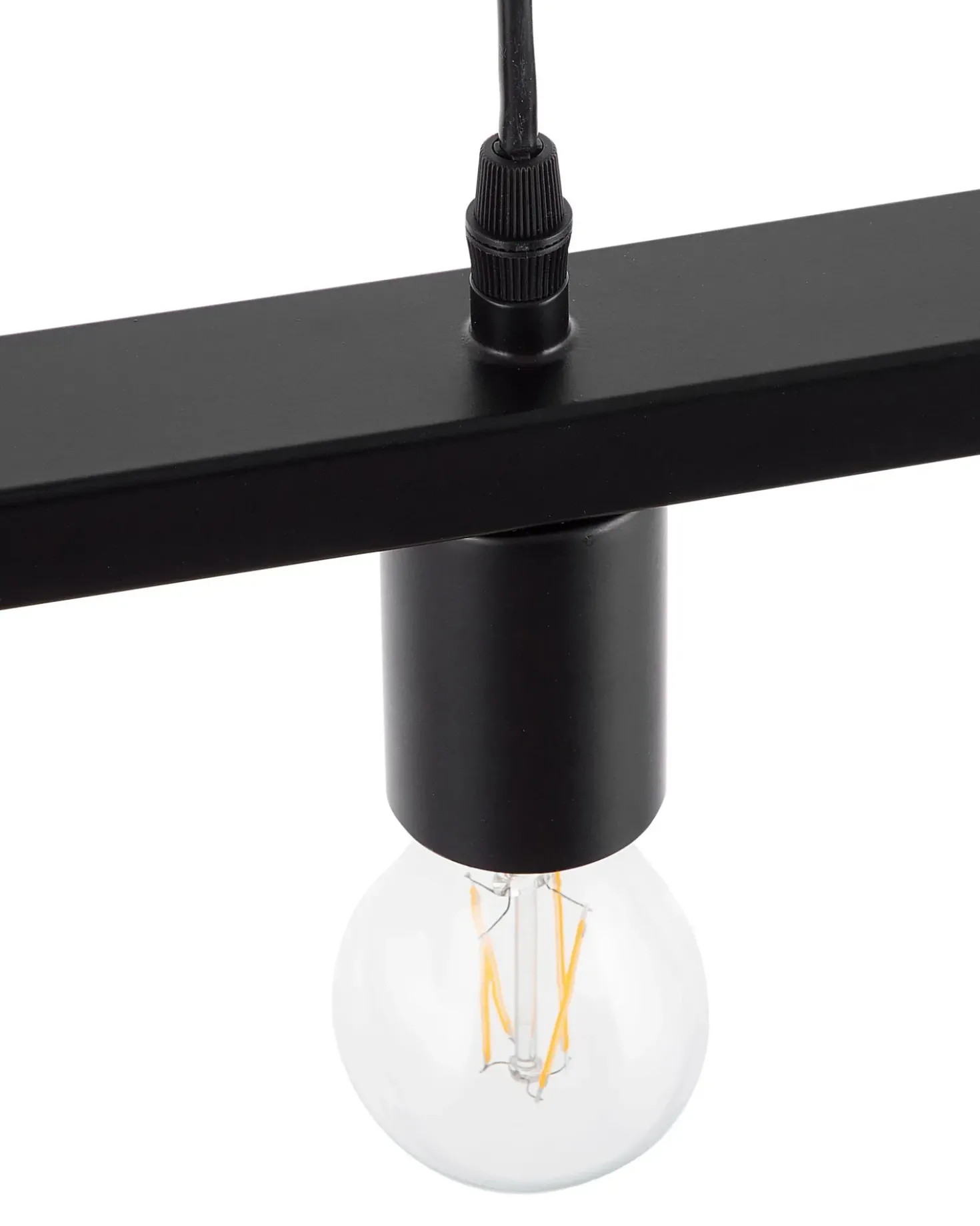 Lampadario BAYAS Metallo Nero