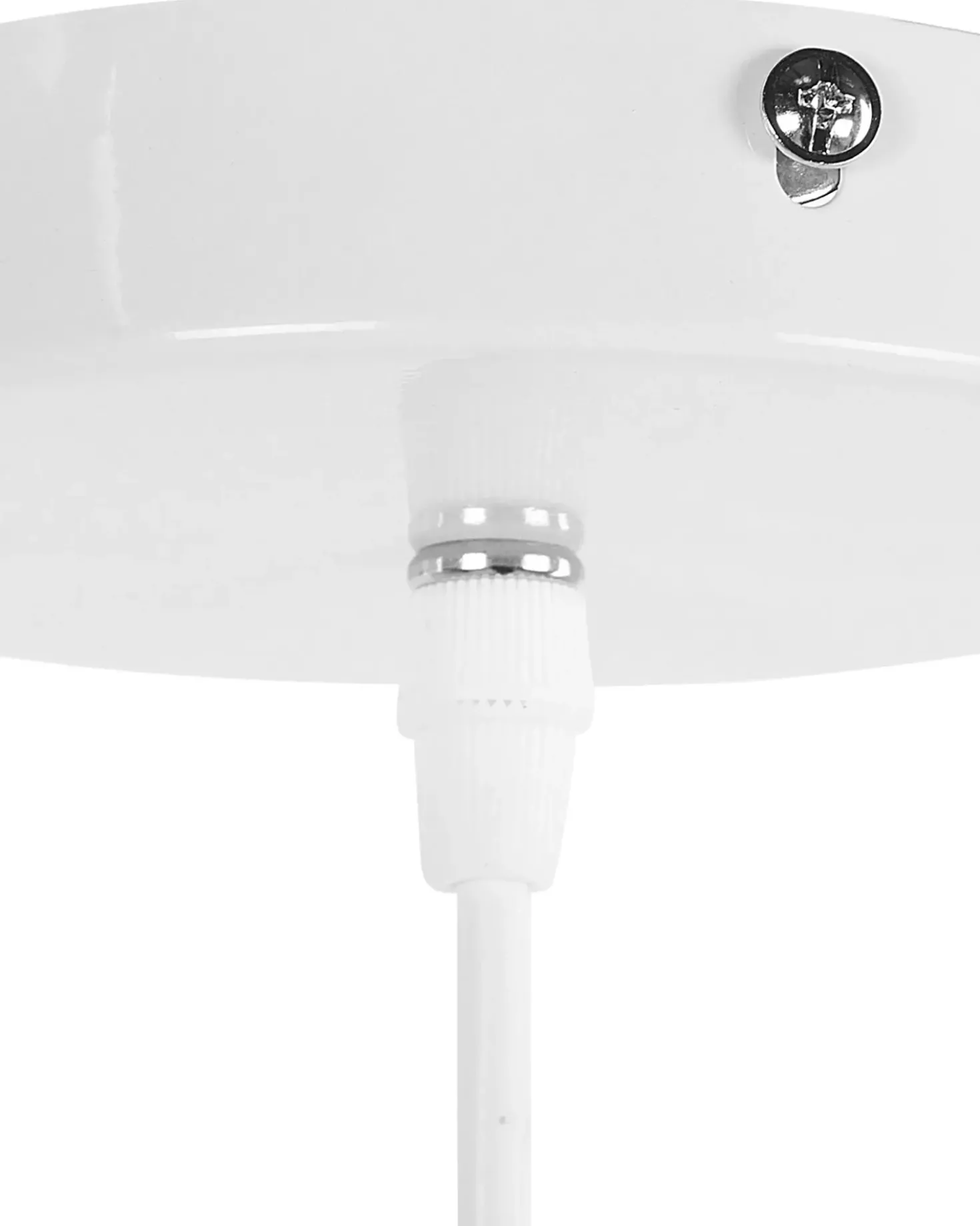 Lampadario BAYOU Metallo Bianco