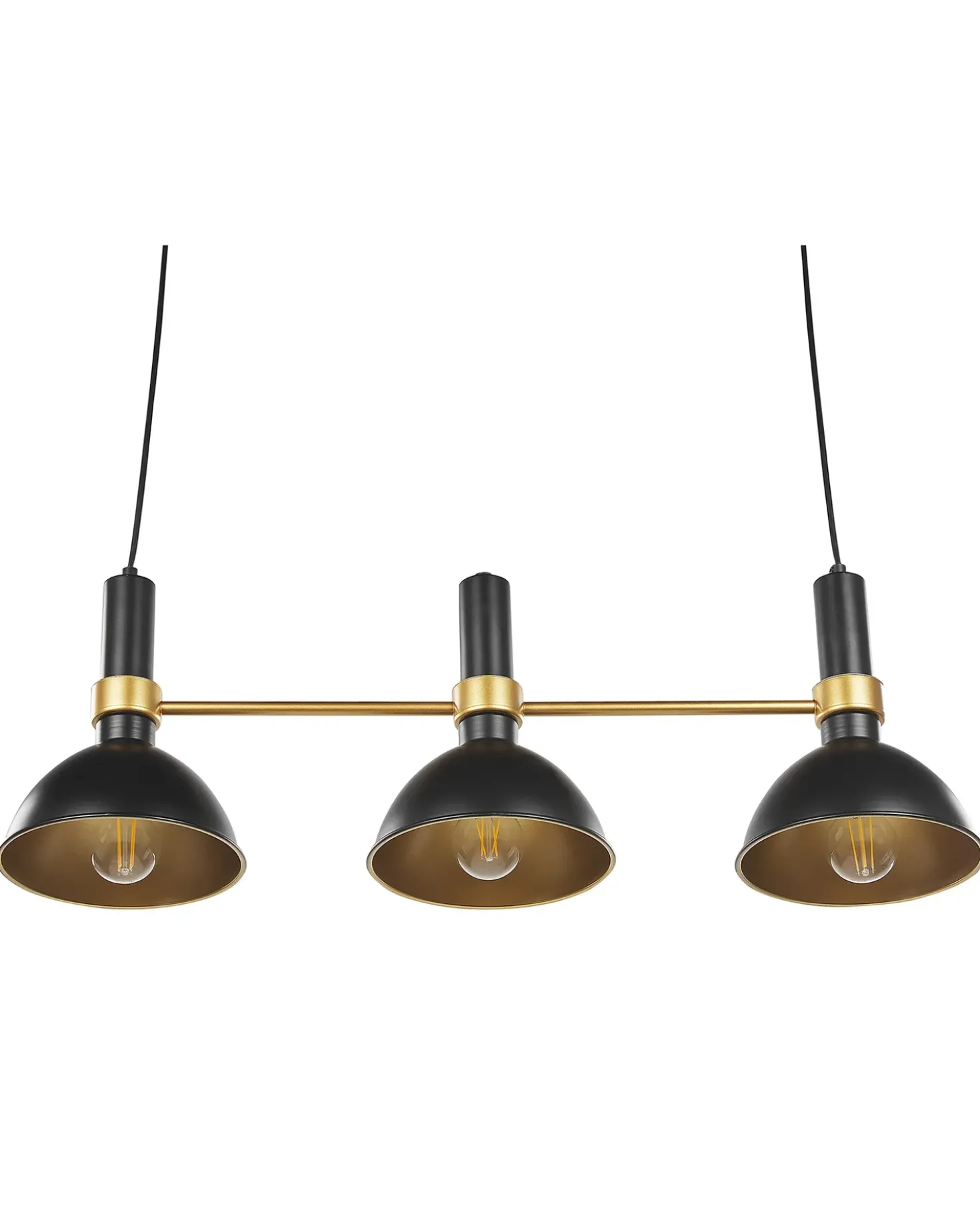 Lampadario BELES Metallo Nero
