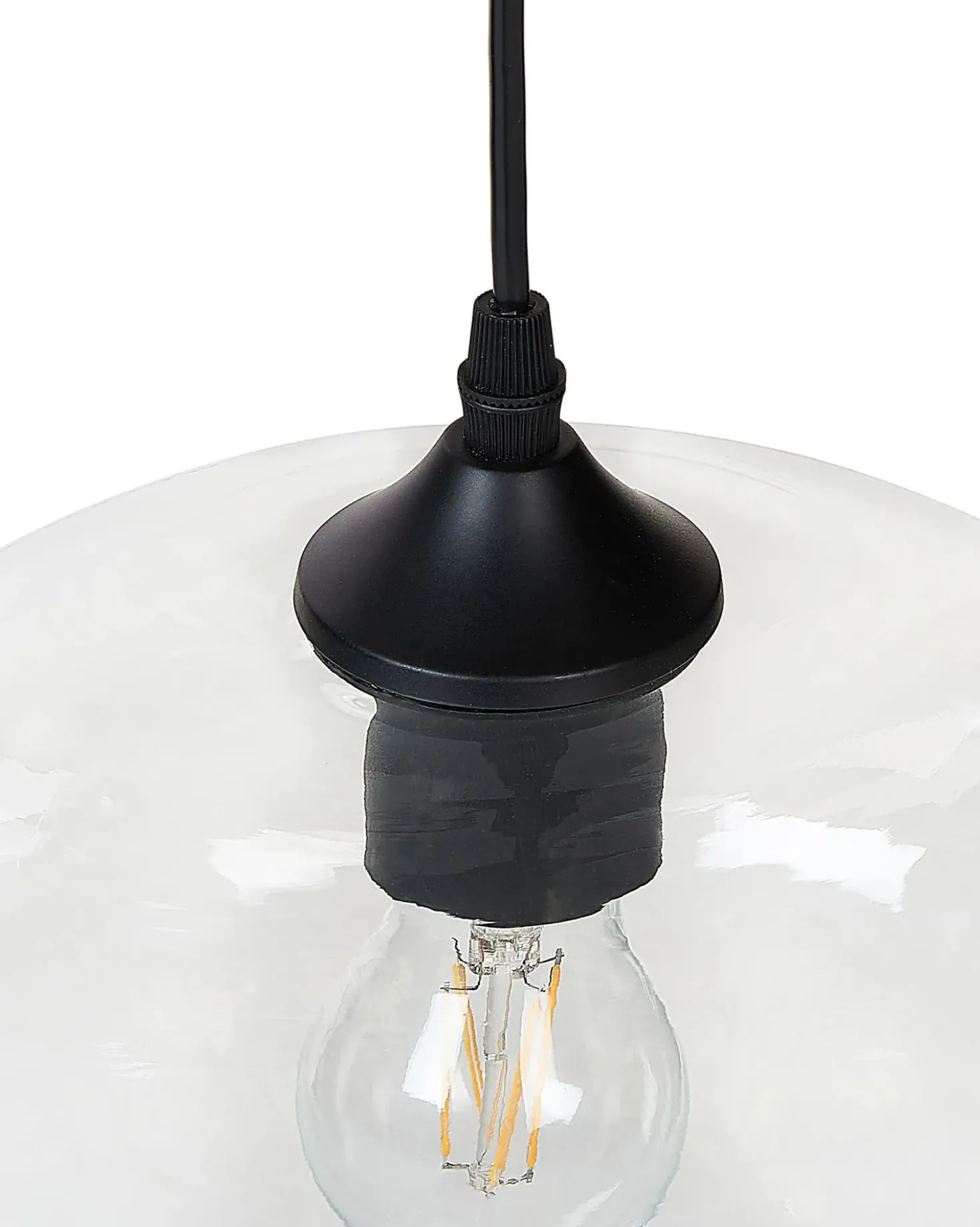 Lampadario BEMBOKA Vetro Trasparente