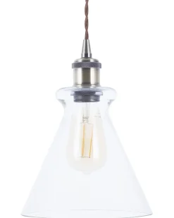 Lampadario BERGANTES Vetro Trasparente