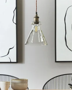 Lampadario BERGANTES Vetro Trasparente