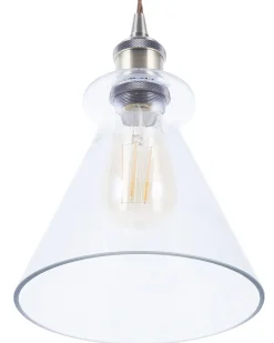 Lampadario BERGANTES Vetro Trasparente