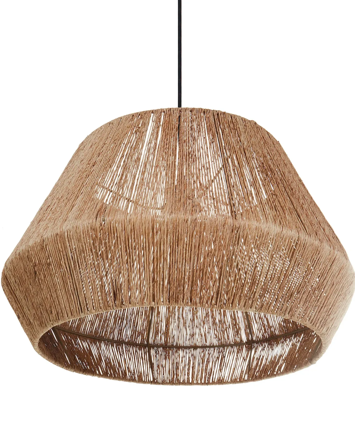Lampadario BIRAU Iuta Naturale