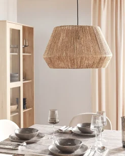 Lampadario BIRAU Iuta Naturale