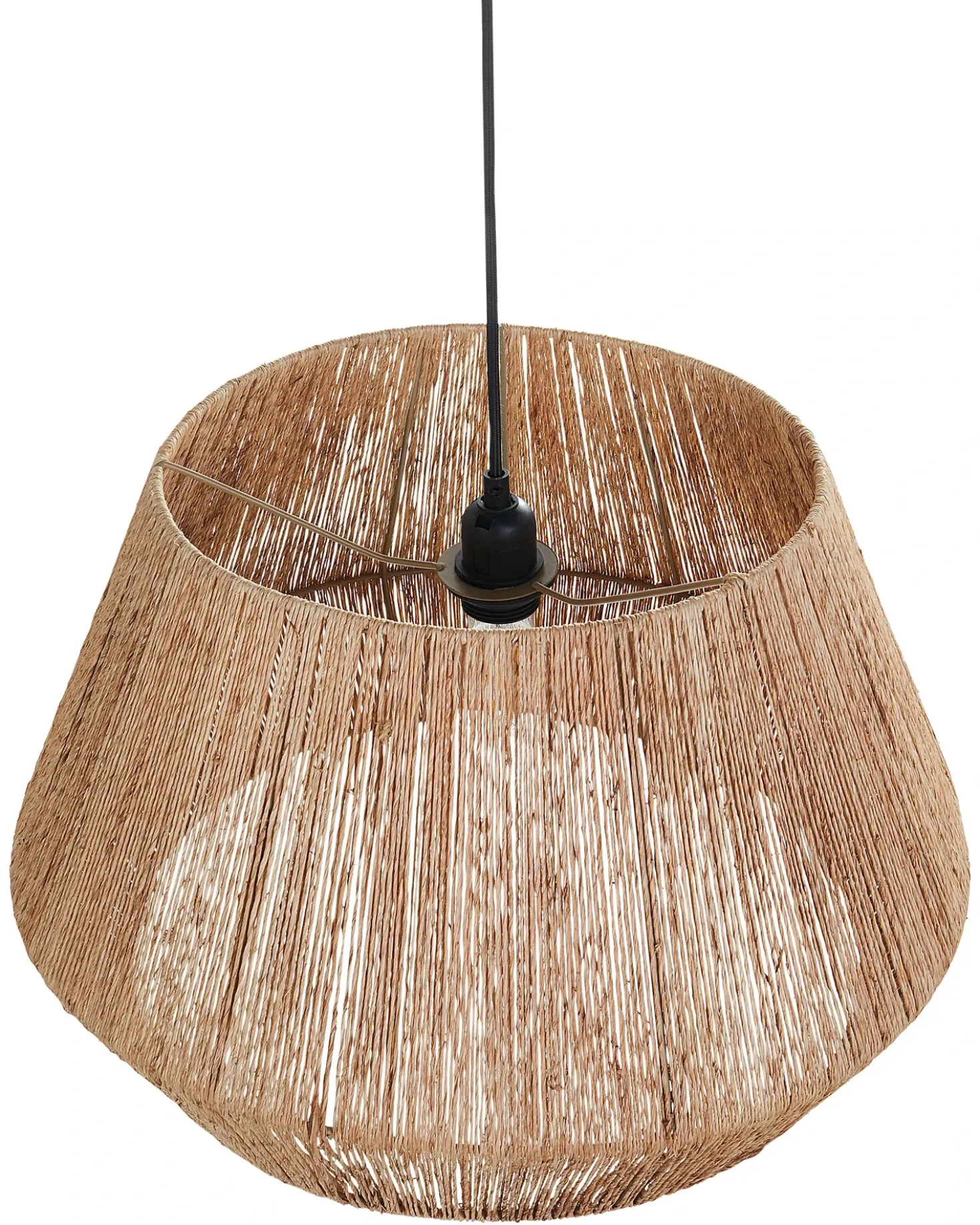 Lampadario BIRAU Iuta Naturale