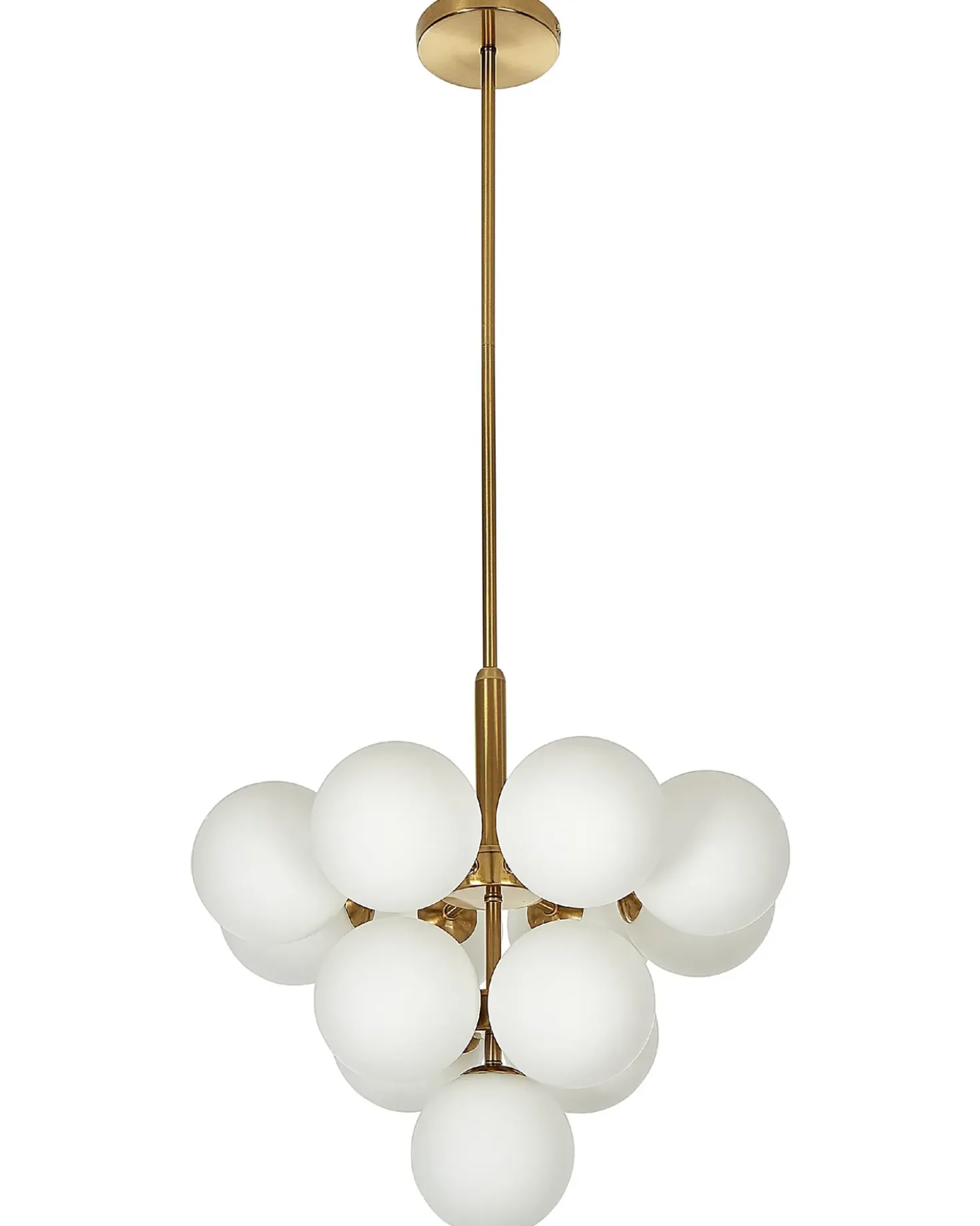 Lampadario BIRRIE Metallo Ottone