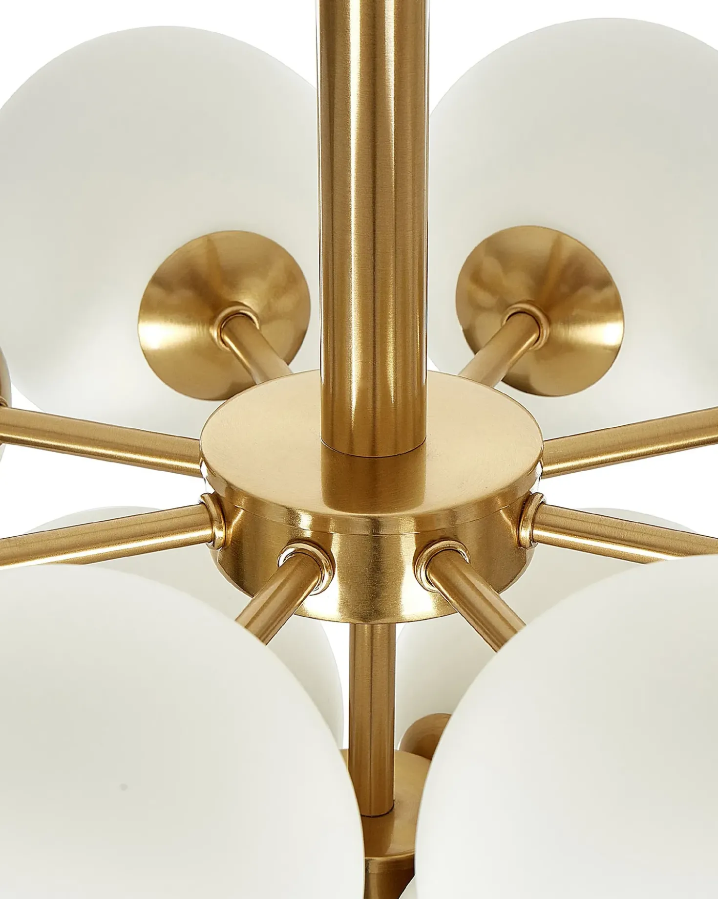 Lampadario BIRRIE Metallo Ottone