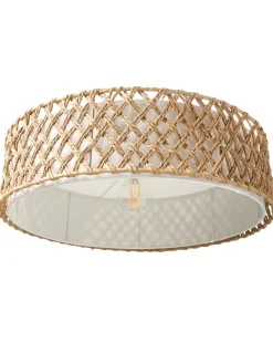 Lampadario BLONDIN Corda di carta Naturale