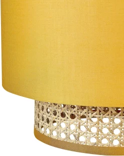 Lampadario BOERI Rattan Senape